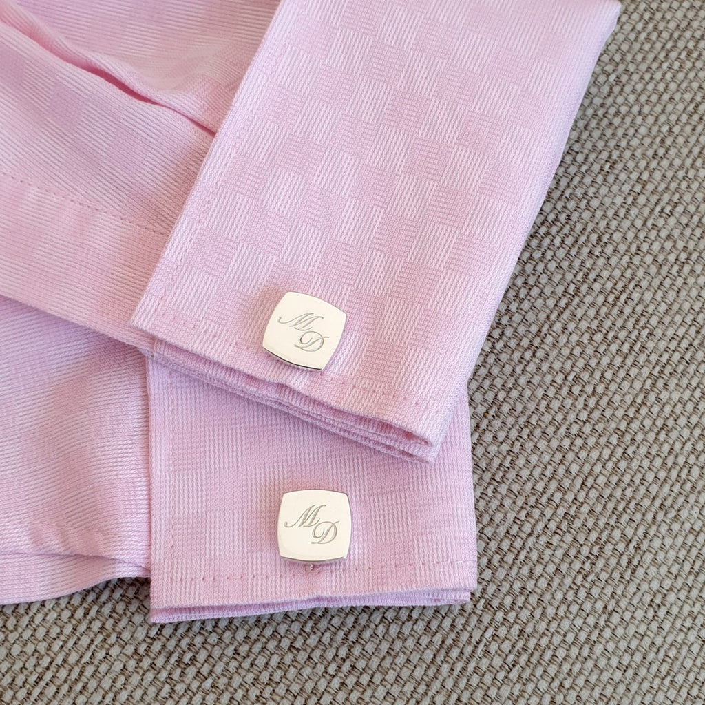 Customized Square Shape Cufflinks