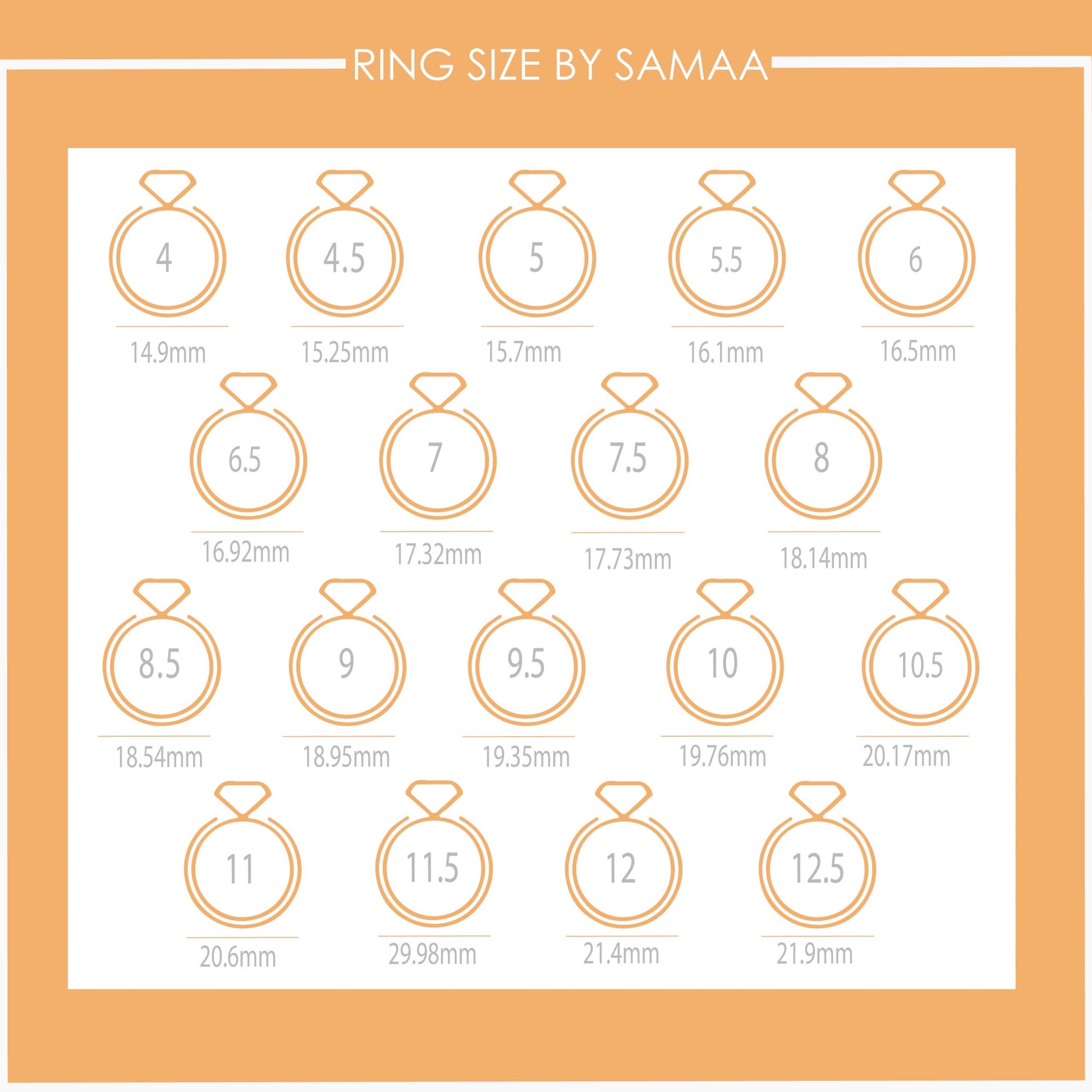 Customised Arabic Ring with Initial