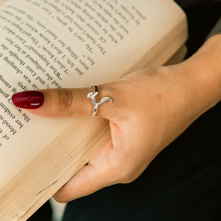 Customised Arabic Ring with Initial