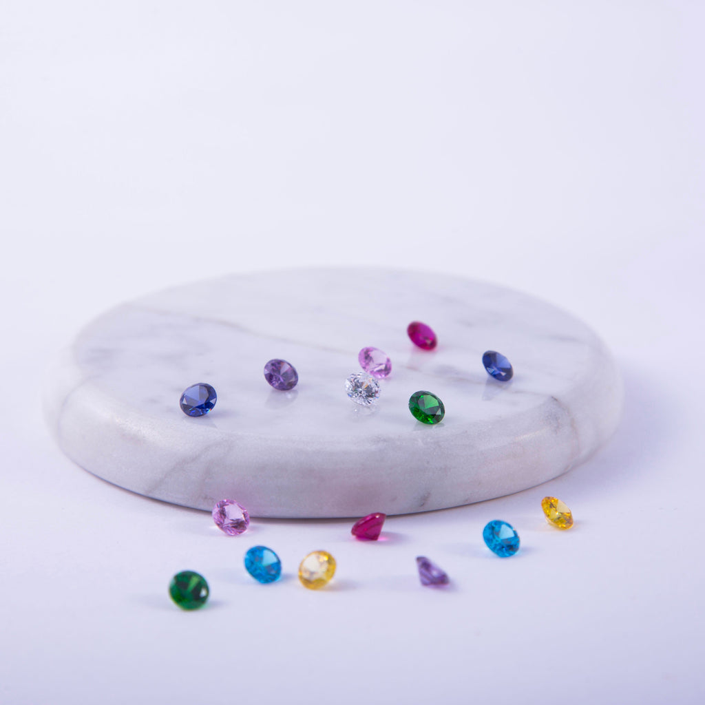 Customised Bar Bracelet with Color Stone