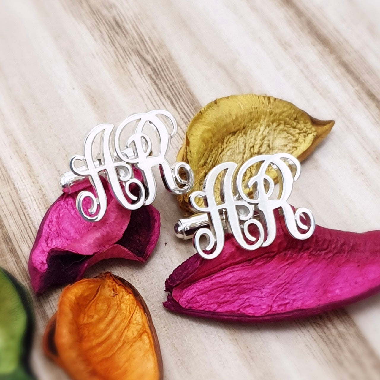 Customized Monogram Cufflinks