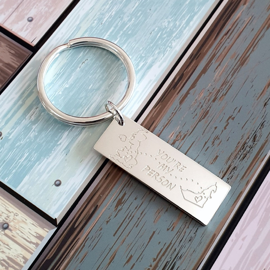 Key Ring with Customized Message & Contents