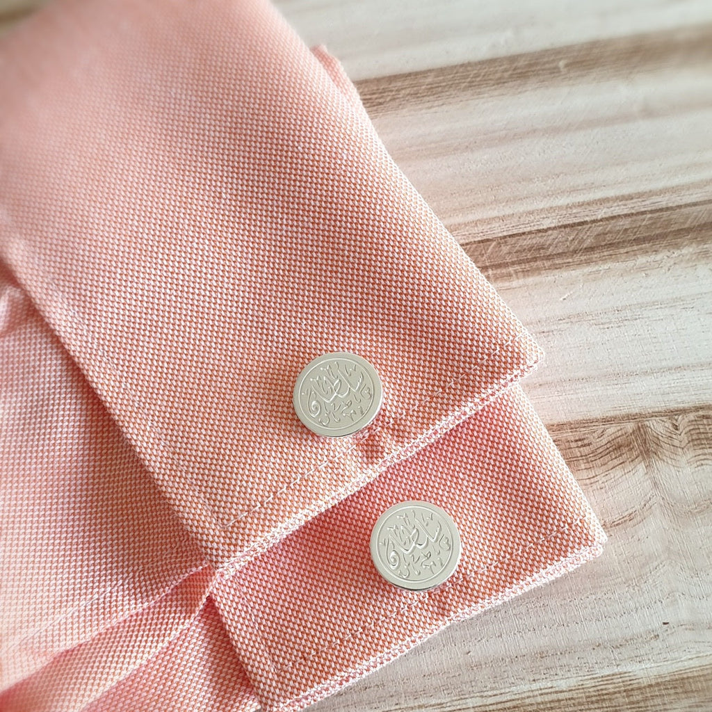 Customized Cufflinks with Arabic Name