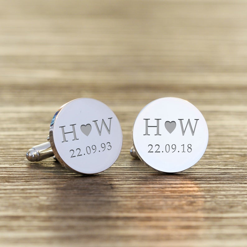 Customized Cufflinks with Engraving