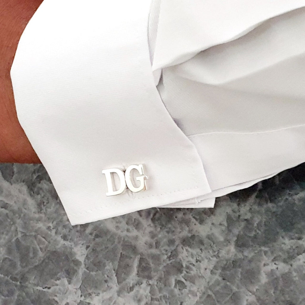 Personalized Cufflinks with Initials