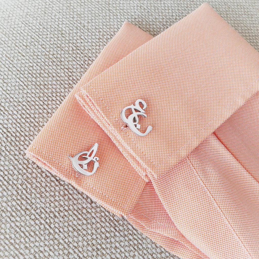 Customised Cufflinks with Arabic Letters
