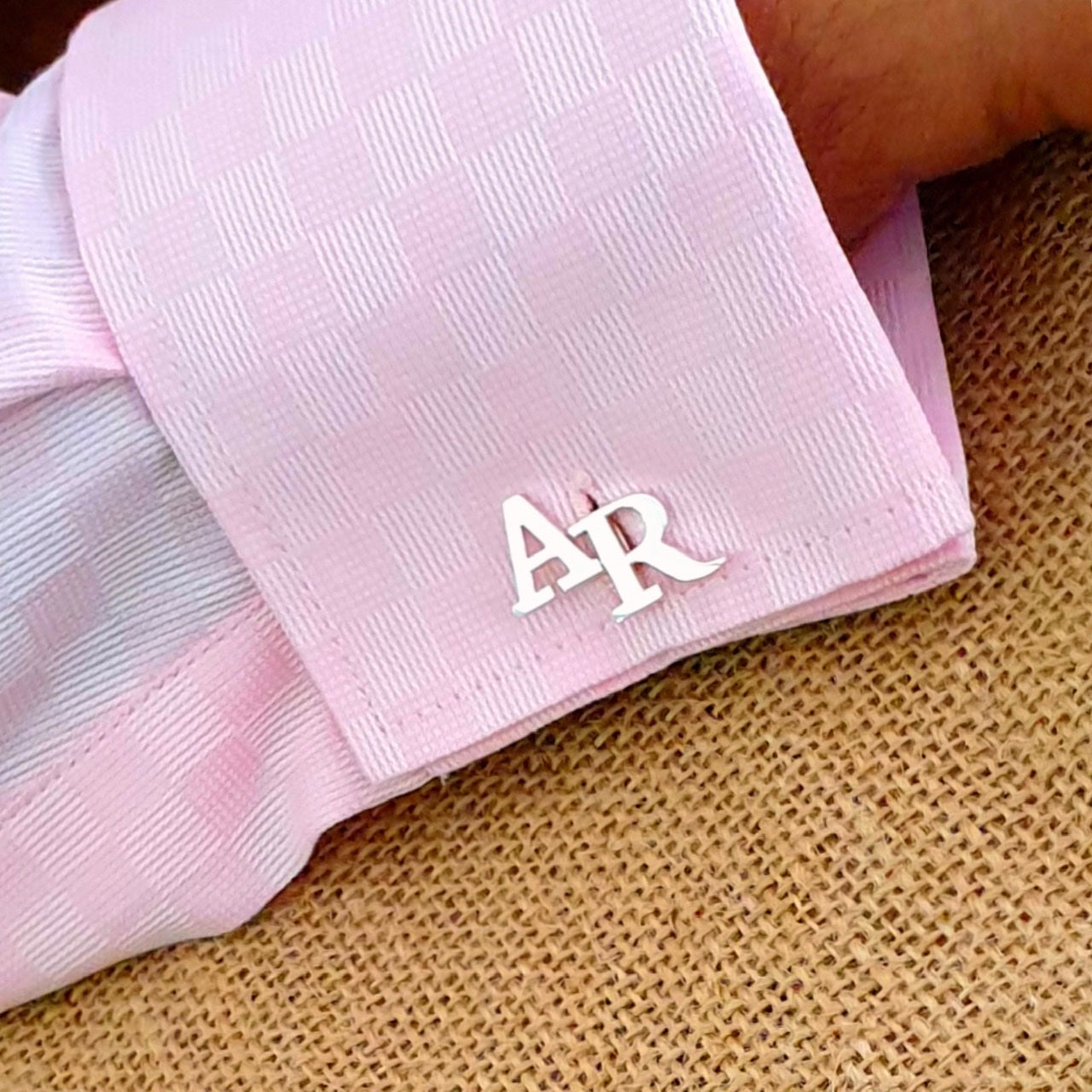 Customized Cufflinks with Initials