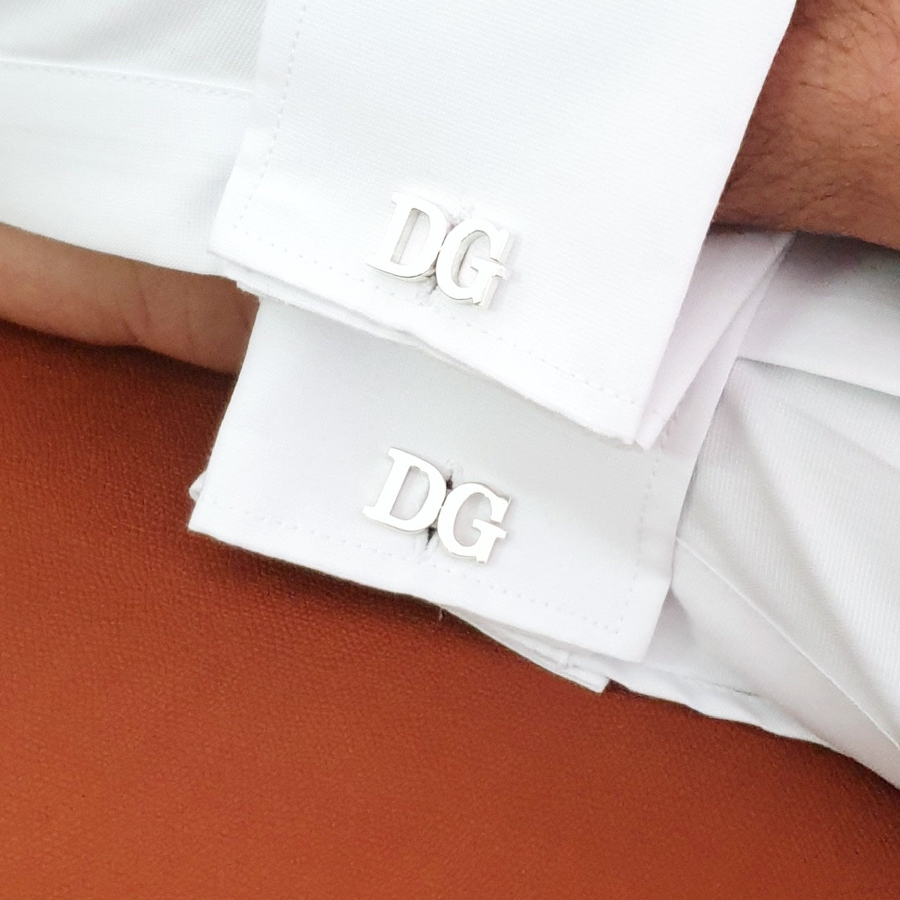 Personalized Cufflinks with Initials