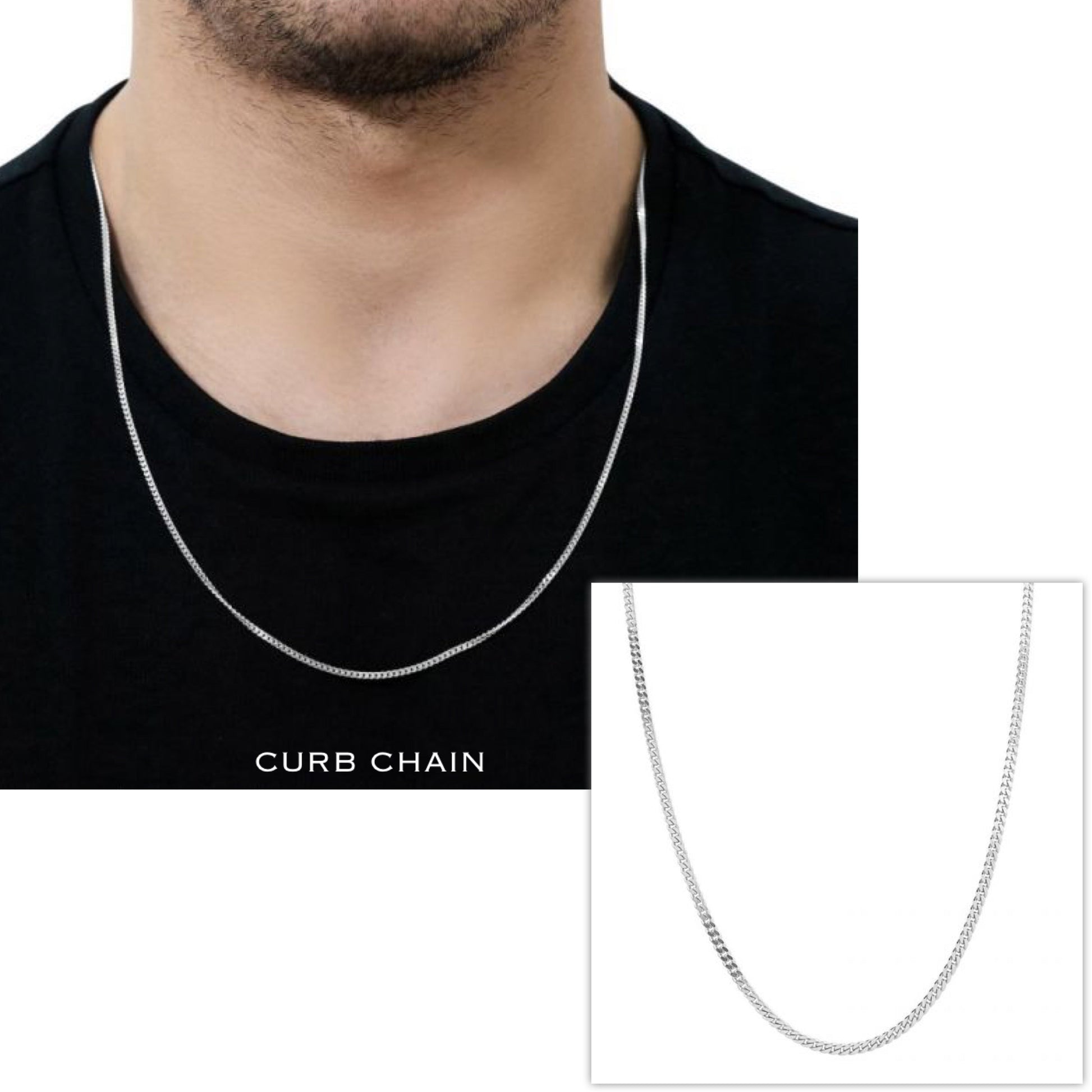 Men's Bar Necklace with Engraving